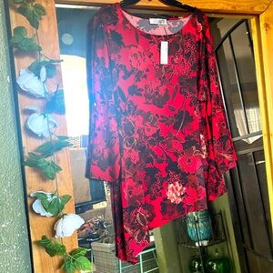 Kasper floral Blouse